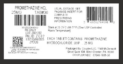 Label (Promethazine 25mg)